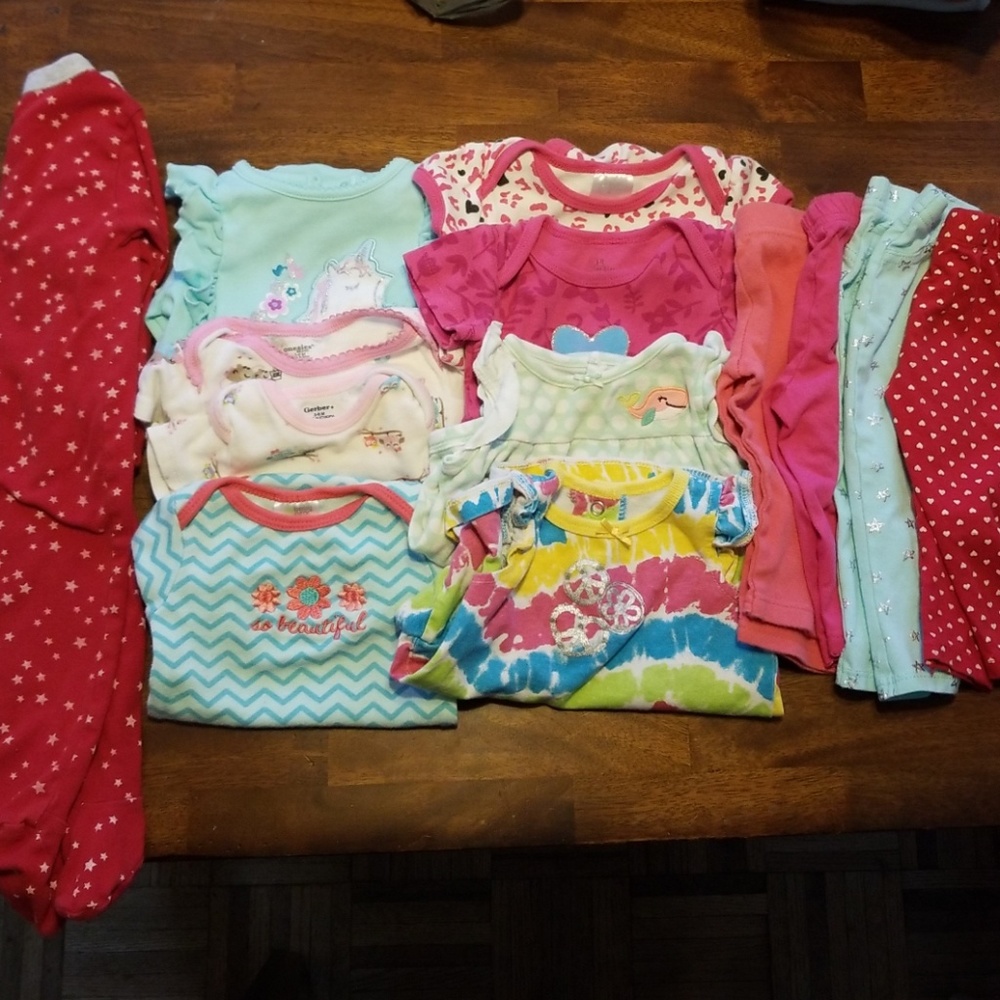 Baby girl 3-6 month lot